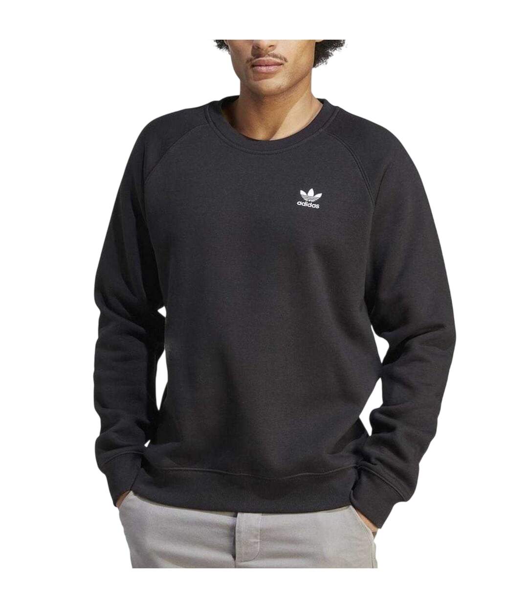Sweat Essential Homme Noir Adidas-4