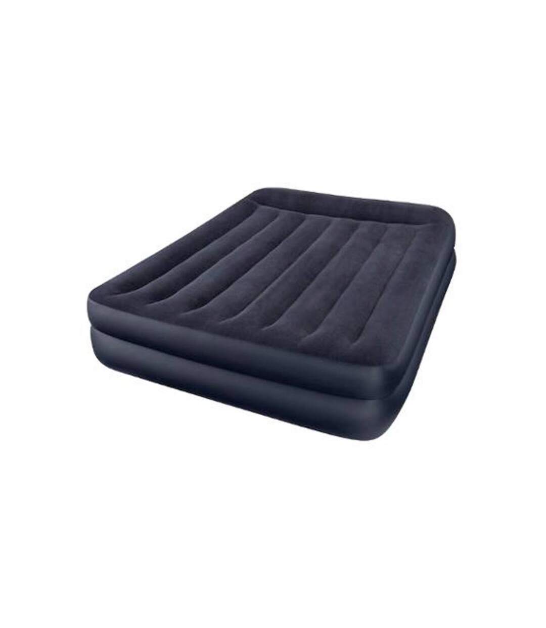 Matelas Gonflable Électrique 2 Places Fibertech Bleu