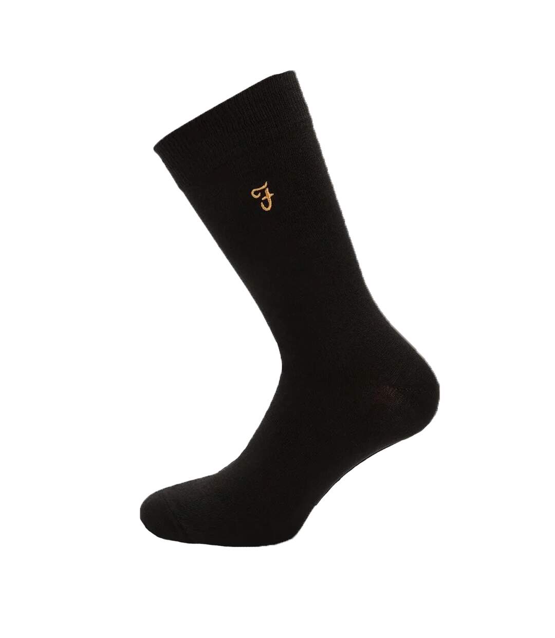 Pack Of 5  Mens Kinley Dress Socks  Black Farah-3