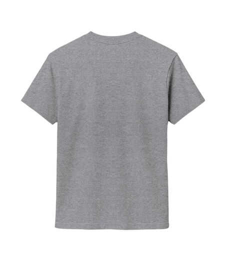 T-shirt Motif/style Imprimé Graphique Old Flag Homme Gris Chiné Republic Of California