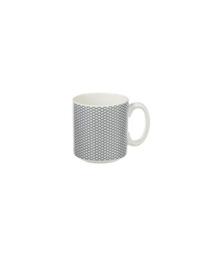 Lot de 4 Mugs & Rack Japan 26cl Blanc