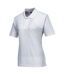 Portwest Womens/Ladies Naples Polo Shirt (White)