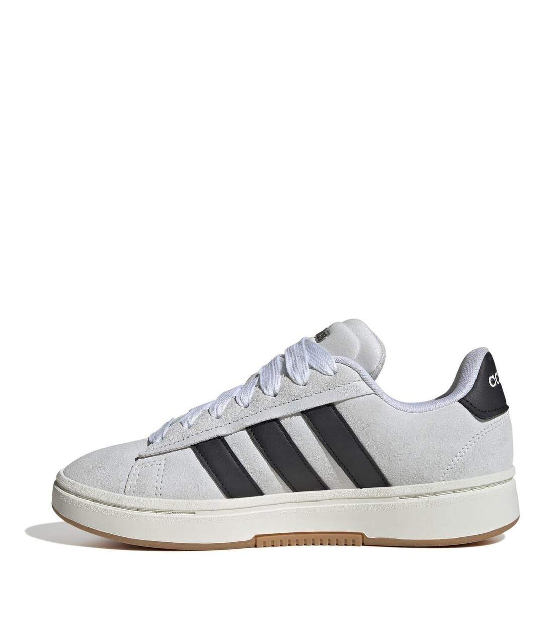 Baskets Grand Court Alpha Femme Gris Noir Adidas-1