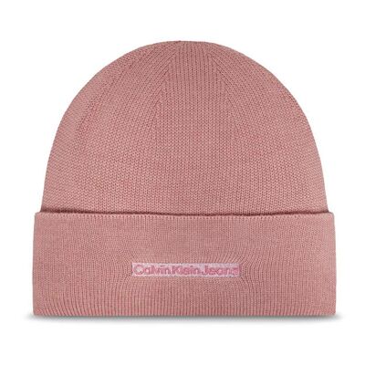 Bonnet Rose Femme Calvin Klein Jeans Peach - Taille unique