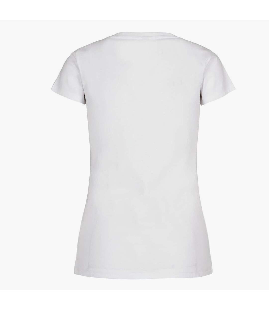 Womens/ladies basic t-shirt white Build Your Brand