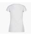 Build Your Brand Womens/Ladies Basic T-Shirt (White)