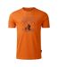 T-shirt Motif/style Vtt Movement Homme Orange Brûlé Dare 2B-2