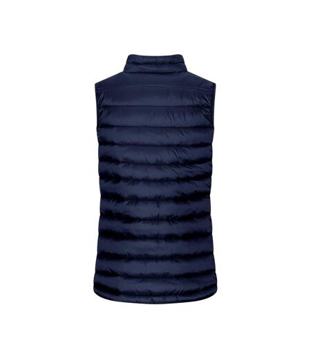 Doudoune Sans Manches Femme Bleu Marine Promodoro