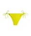 Bas De Maillot De Bain Motif/style Côtelé Femme Jaune Calvin Klein-2