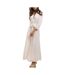 Robe blanche femme goa spéculos-1
