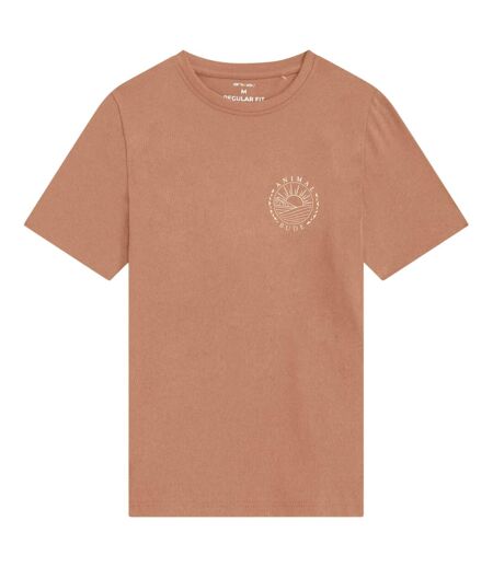 Mens Jacob Cornwall Graphic T-shirt Orange Animal