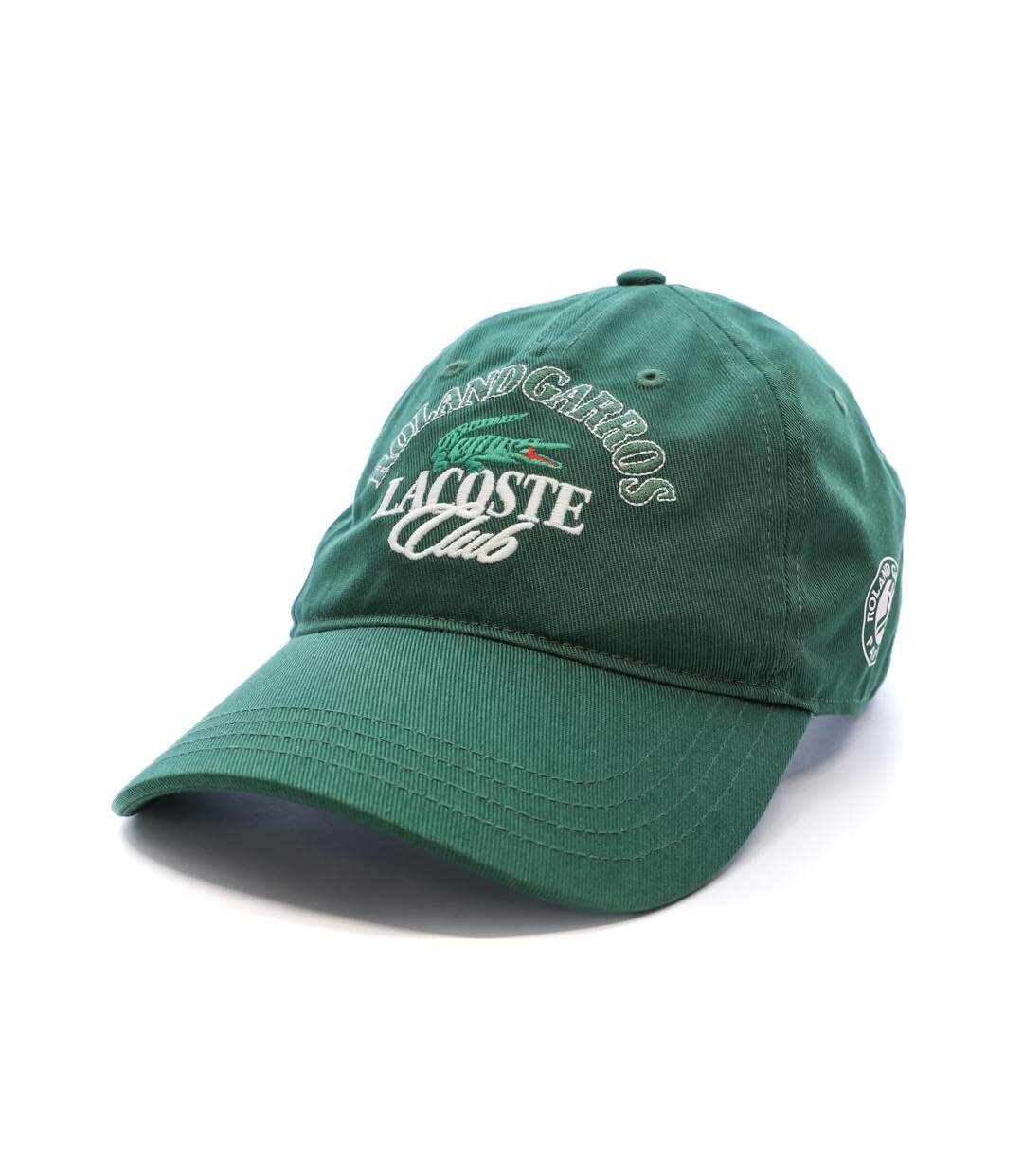 Casquette verte lacoste roland garros-1