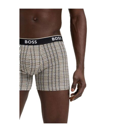 Pack Of 3  Mens Power Briefs  Black Navy Multicoloured Boss