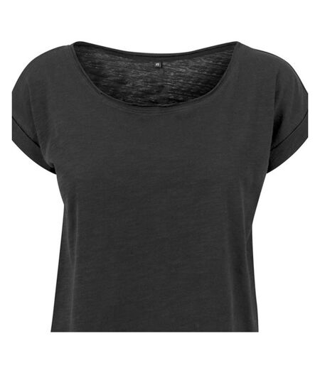 T-shirt Femme Noir Build Your Brand