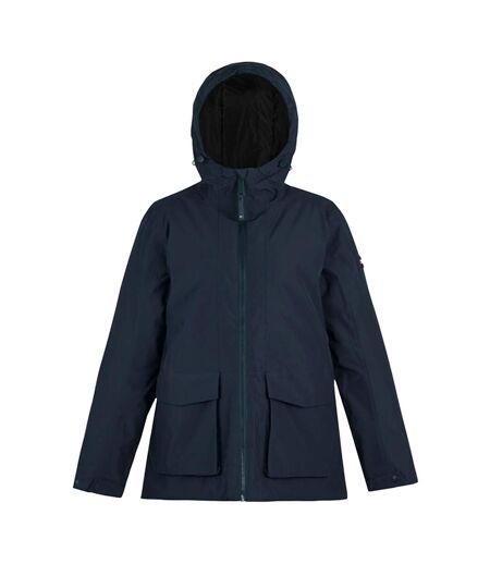 Veste Imperméable Melane Femme Bleu Marine Noir Regatta