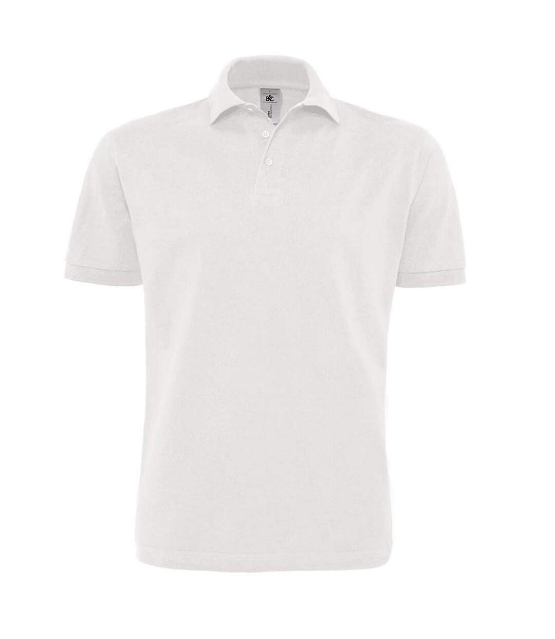 Polo heavymill homme blanc B&C B&C