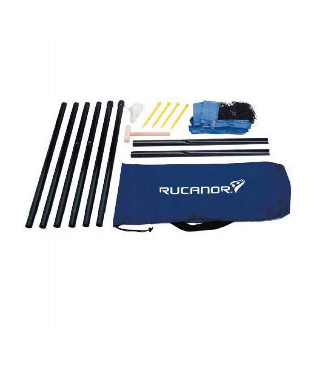 Beach Volleyball Net Set One Size Multicoloured Rucanor-1