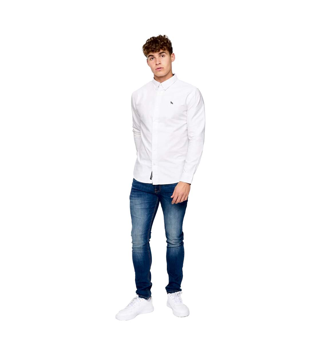 Chemise chatmen homme blanc Bewley & Ritch