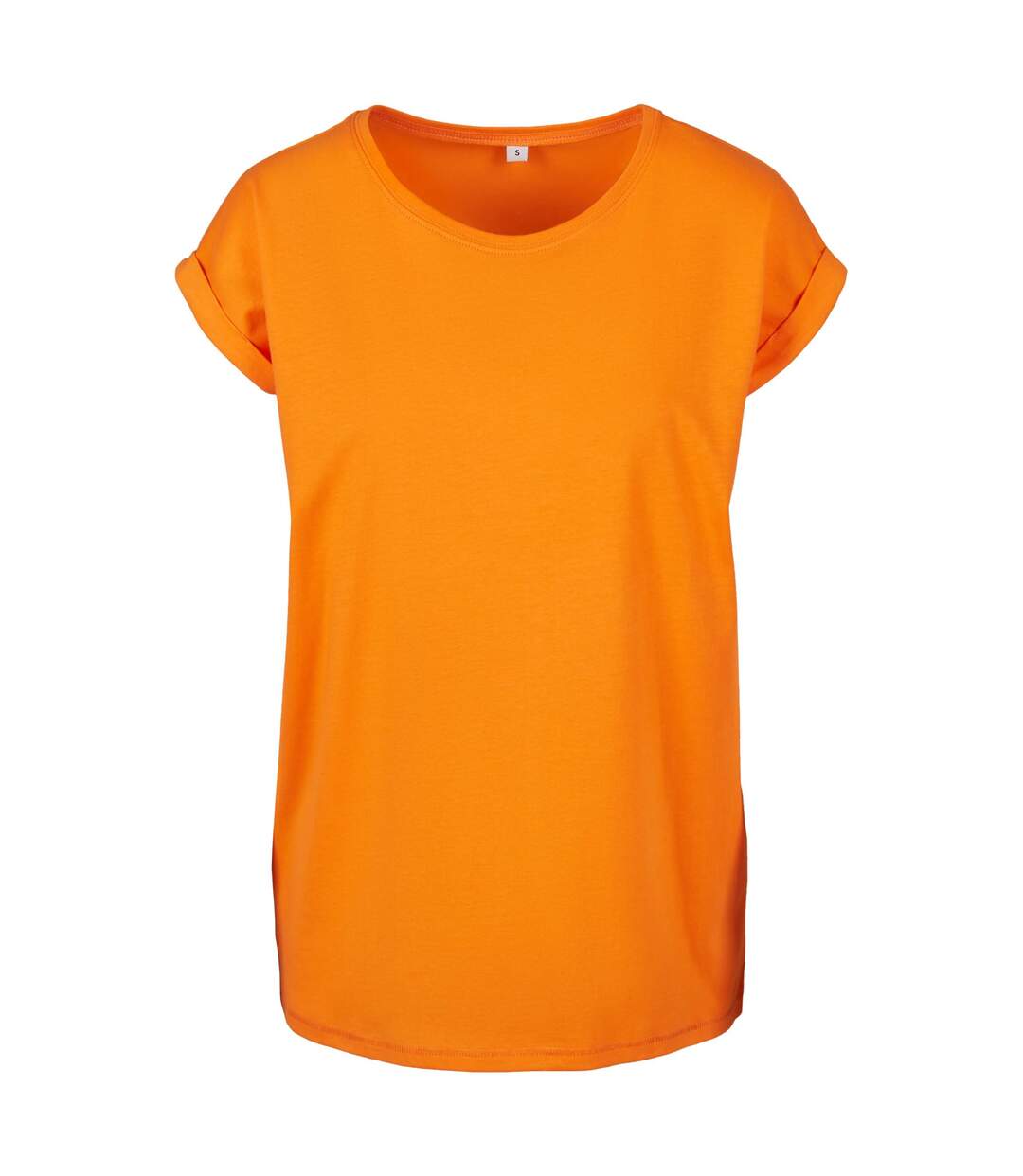 T-shirt femme orange vif Build Your Brand