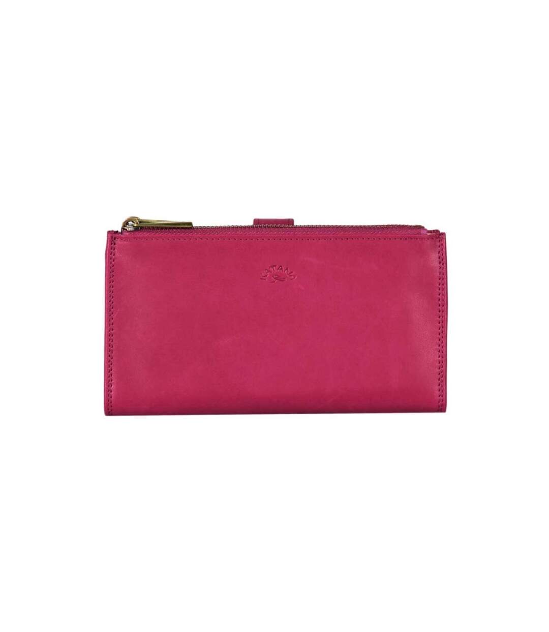 Katana - Portefeuille femme medium en cuir - fuchsia - 8755-1