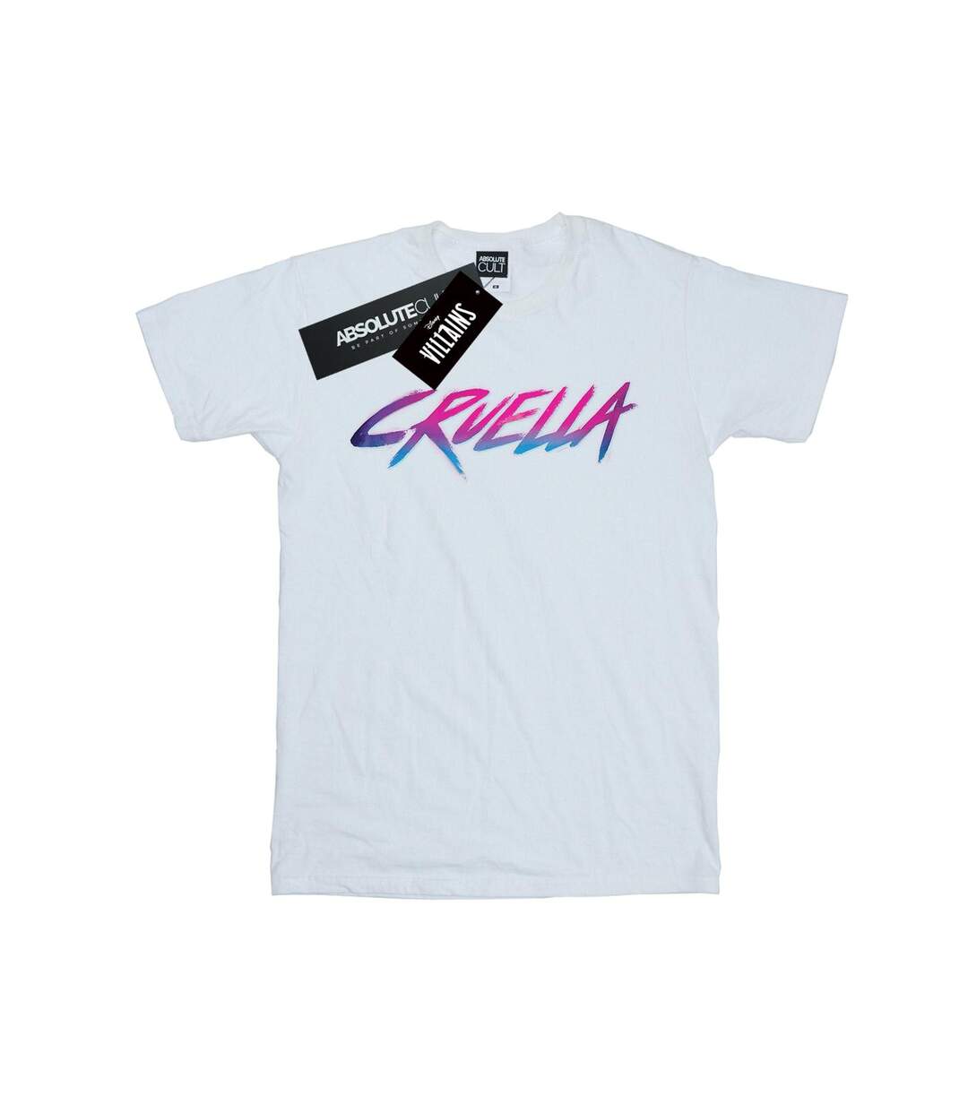 Disney Femme/Les femmes Rad Cruella - T-shirt boyfriend en coton (Blanc) - UTBI47095-1