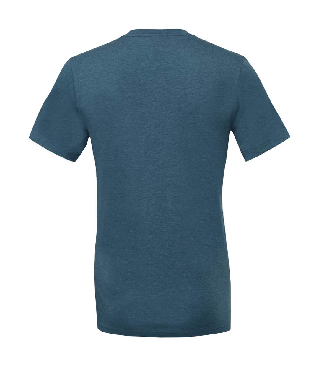 Unisex Adult T-shirt Deep Teal Heather Bella + Canvas-2