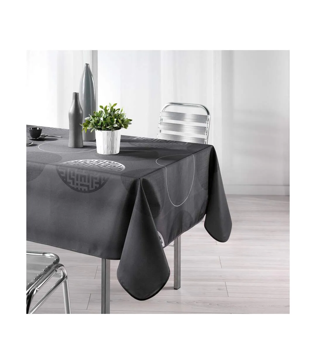 Nappe Antitache Kosmo 150x240cm Anthracite-1