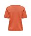 T-shirt Orange Femme JDY Beauty - XS