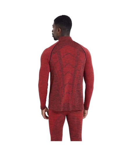 Mountain Warehouse Mens Slalom Seamless Base Layer Top (Red)