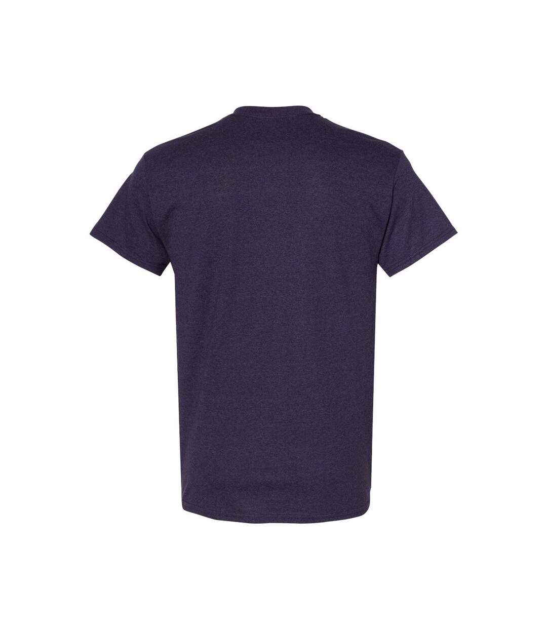 Mens Heavy Cotton T-shirt Blackberry Gildan-2
