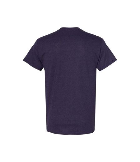 Mens Heavy Cotton T-shirt Blackberry Gildan