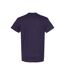 Mens Heavy Cotton T-shirt Blackberry Gildan-2