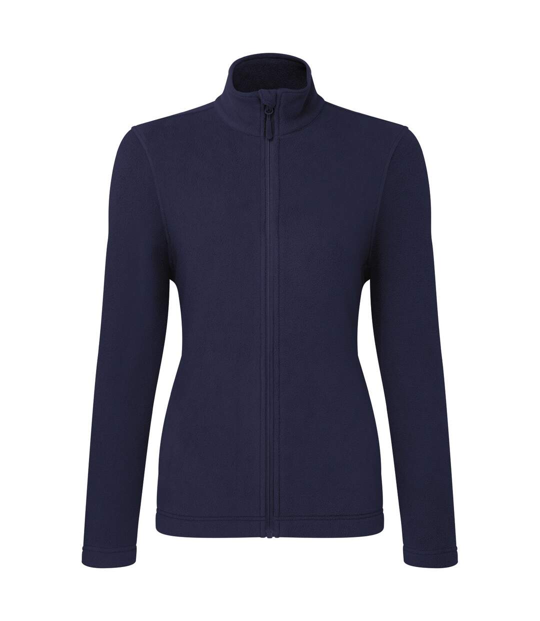 Womens/ladies recyclight full zip fleece jacket navy Premier