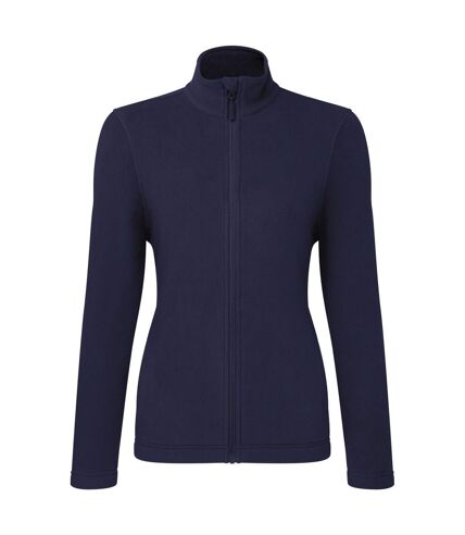 Premier Womens/Ladies Recyclight Full Zip Fleece Jacket (Navy)