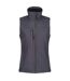 Womens/ladies Flux Softshell Bodywarmer / Sleeveless Jacket Water Repellent & Wind Resistant Seal Grey Regatta-2