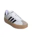 Baskets Court Bold Femme Blanc Noir Marron Pâle Adidas-1