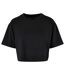 Haut Court Femme Noir Build Your Brand-1