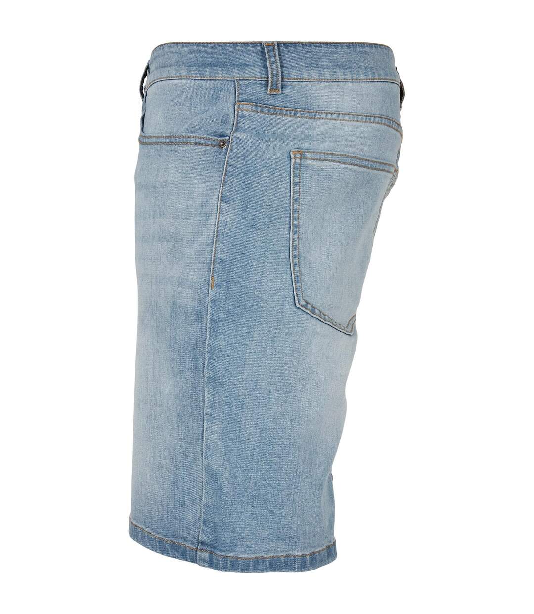 Short En Jean Homme Bleu Pâle Délavé Urban Classics-3