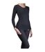 Ladies Cotton Thermal Underwear Long Sleeve Top-4