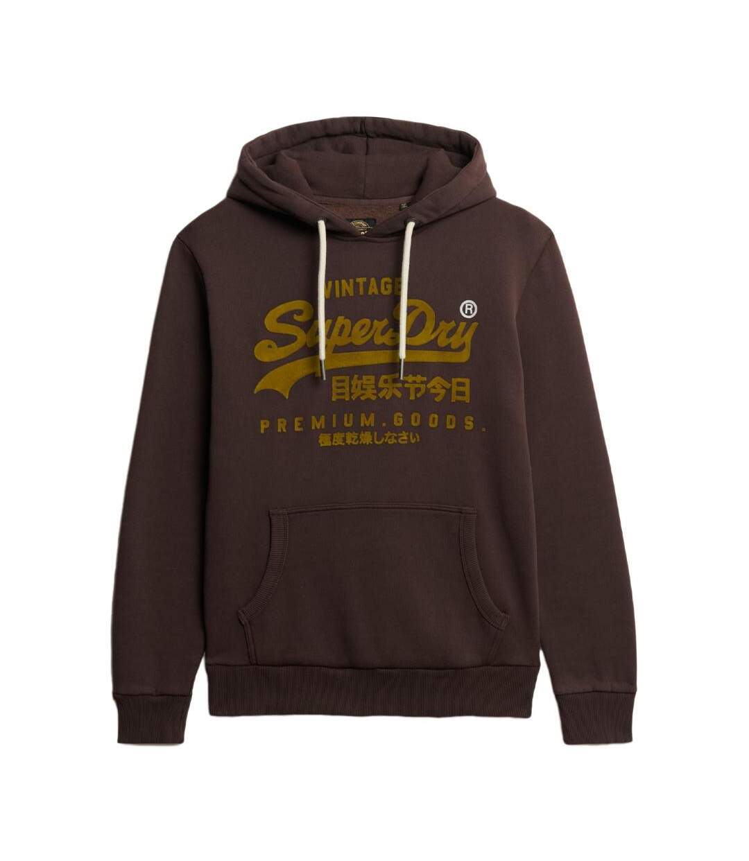 Sweat marron homme superdry vl tonal relaxed - l-2