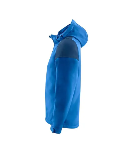 Mens Prime Soft Shell Jacket Cobalt Blue Navy Printer