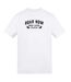 T-shirt Roar Now Rest Later Homme Blanc AWD-1