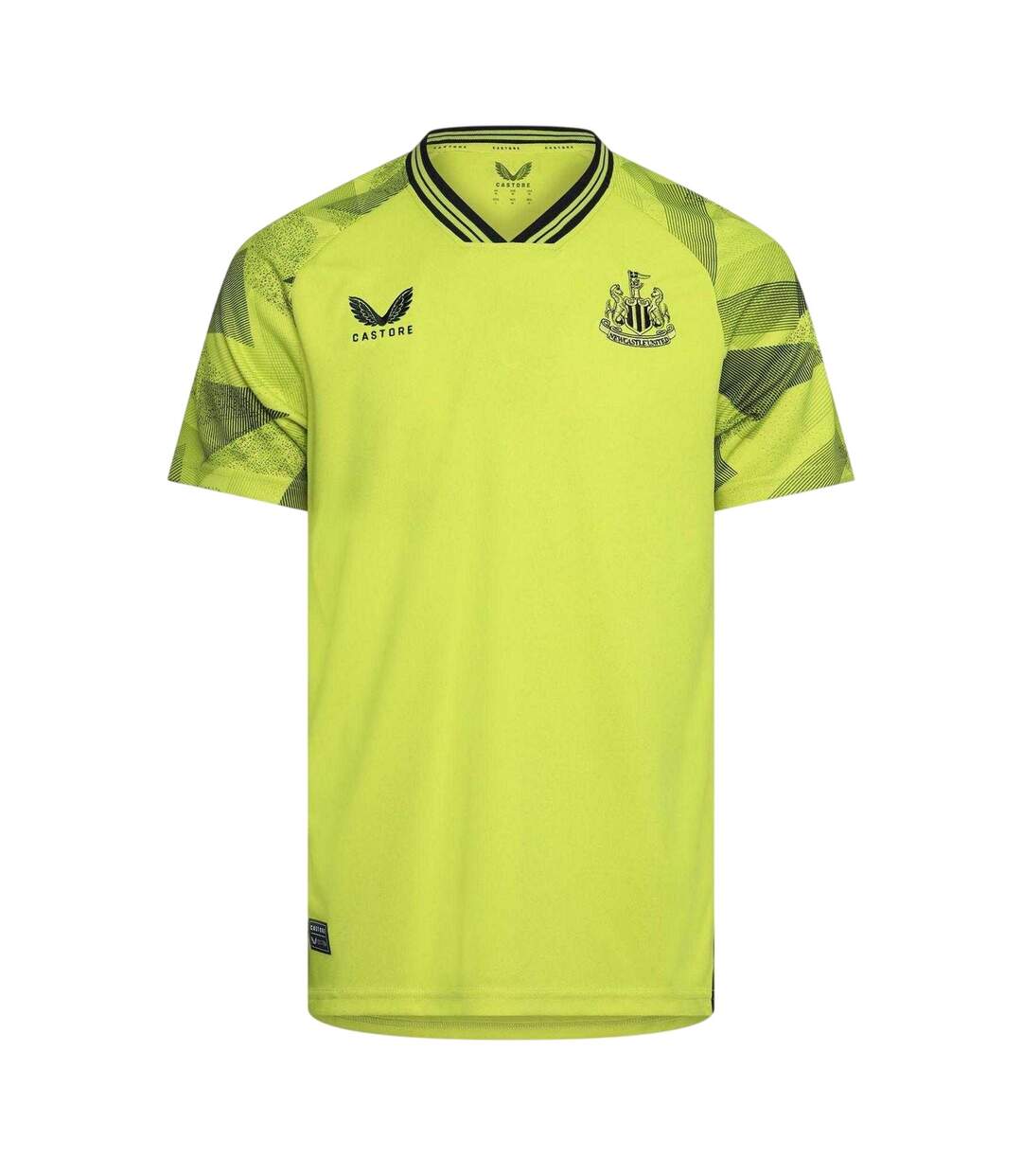 Maillot De Gardien De But Motif/style Newcastle United Fc 2023/2024 Homme Noir Castore-1