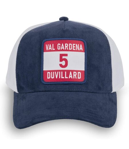 Casquette Trucker premium avec filet Suédine Dossard Duvillard