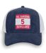 Casquette Trucker premium avec filet Suédine Dossard Duvillard-1