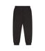 Unisex adult premium combed cotton jogging bottoms black Casual Classics-2