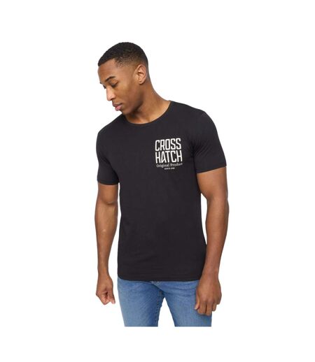 Pack Of 5  Mens Logotime T-shirt  Black White Navy Mint Grey Marl Crosshatch