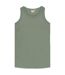 Duke Mens Fabio-2 Kingsize Muscle Vest (Khaki) - UTDC172-1