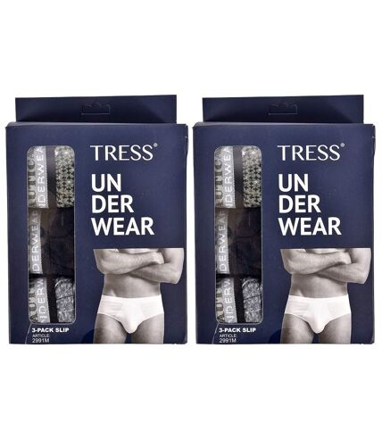 Slip Homme TRESS COTON 2991M Pack de 6