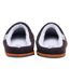 Mens Plush Lined Mule Slippers With Memory Foam-5